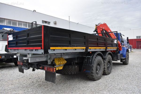 Бортовой Урал 4320-6952-72Е5Г38 с КМУ ИНМАН ИМ-180А 3