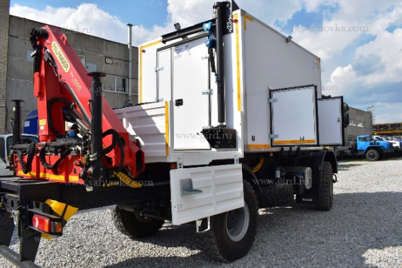 Маслостанция Iveco Eurocargo с КМУ PK 8500A 2