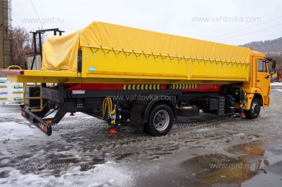 АПК-10 на шасси КамАЗ 4308, тентованный 4