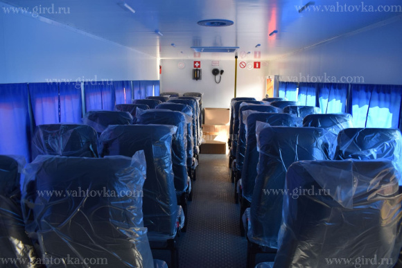 Вахтовый автобус БЕРЛОГА 32 места на шасси Камаз 43118-3027-48 8