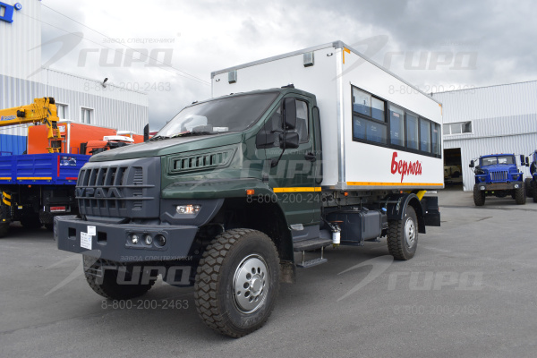 Вахтовый автобус Берлога на шасси УРАЛ 43206 2