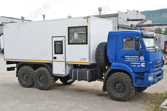 Автобус вахтовый КамАЗ 43118 с отсеком отдыха 2