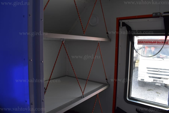 Автобус вахтовый КамАЗ 43502-3036-66 с грузовым отсеком (18 мест) 9