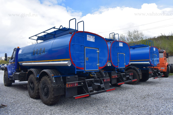 Автоцистерна для воды АЦПТ-10 на шасси Урал 4320 3