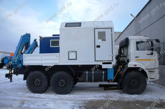 ГПА КамАЗ 43118 с КМУ ИМ-150 3