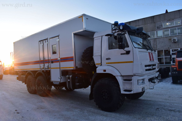 Аварийно-спасательный автомобиль на шасси Камаз 43118 1