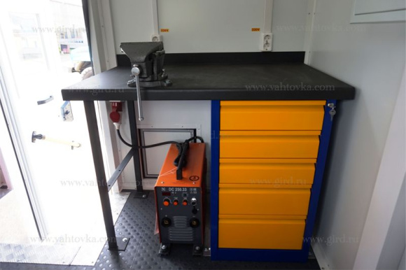 ГПА на шасси Урал Next (метан) с КМУ ИМ-50 8