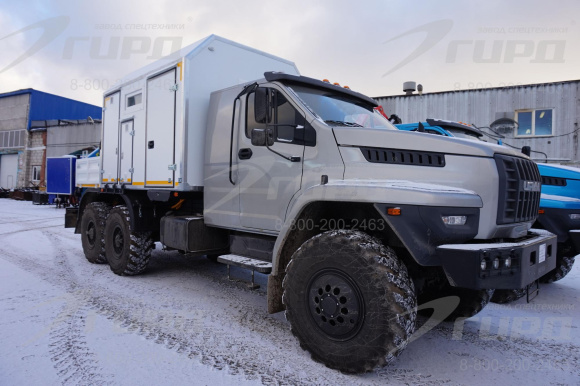 ПАРМ Урал Next 4320-6952-74Г38 с КМУ ИМ-77