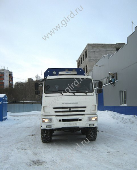 Мобильная азотная установка КамАЗ 63501 2