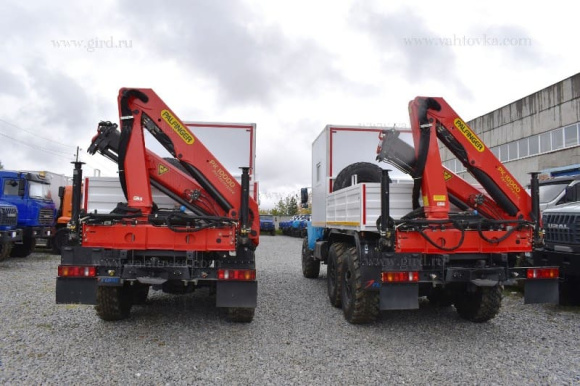 ГПА Урал 4320 с КМУ PK 10000A 4