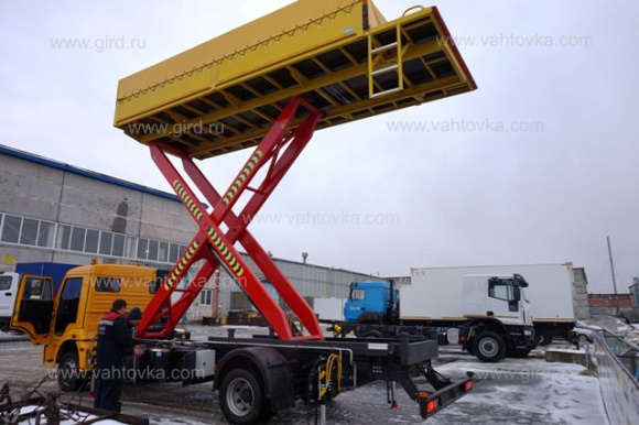 АПК-10 на шасси КамАЗ 4308, тентованный 8