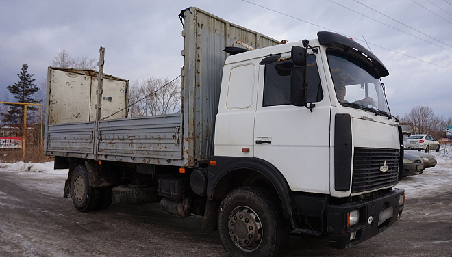 Грузопассажирский автомобиль на шасси Маз до реновации Грузопассажирский автомобиль на шасси Маз до реновации