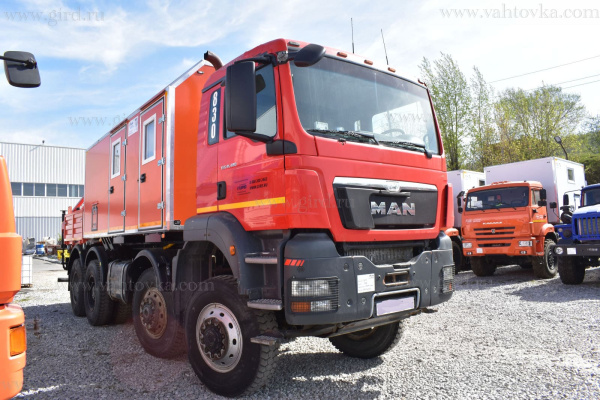ПАРМ с КМУ ИНМАН ИМ 95  на шасси MAN 1