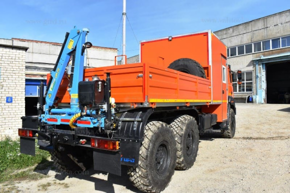 ГПА Урал 4320 с КМУ ИМ-20 4