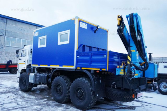 АРОК КамАЗ 43118-3027-50 с КМУ ИМ-95 4