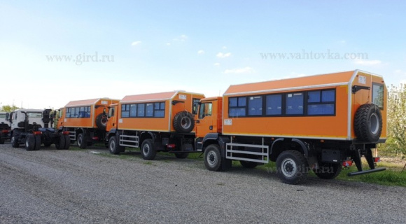 Вахтовый автобус на шасси MAN, 20 мест 3