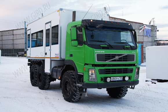 Автобус вахтовый Volvo FM 13 (22 места) 6х6