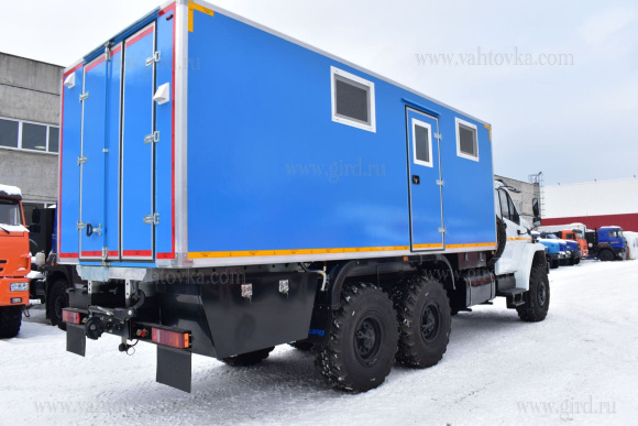Автомобиль лаборатория для обследования подводных переходов на шасси Урал 4320-6952-74Е5Г38