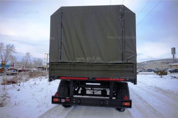 Бортовой прицеп с тентом 84242 3