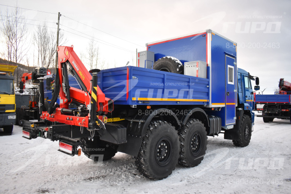 ГПА с КМУ ИМ-25 на шасси КАМАЗ-43118-3027-48 4