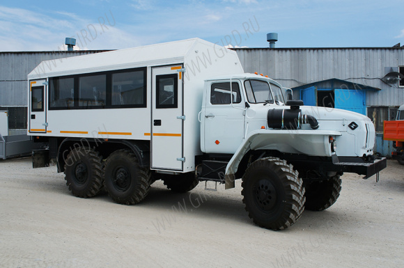 Автобус Вахтовый Урал 4320-1112-61 артикул 2496