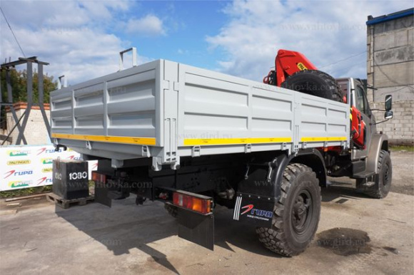 Бортовой автомобиль Урал Next 43206 с КМУ ИМ-150N 3