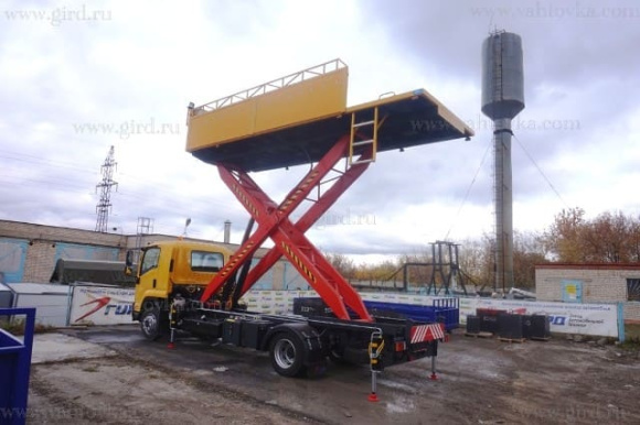 АПК-10 на шасси Isuzu 13