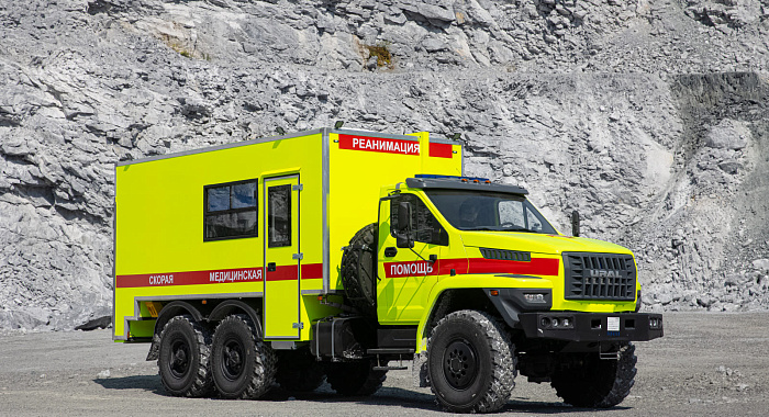 Автомобиль скорой помощи класс С (реанимация) на шасси Урал 4320-6952-72Е5Г38