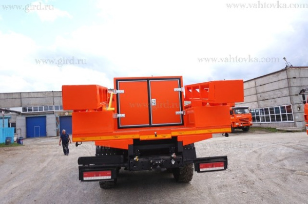 Опоровоз на шасси КамАЗ 43118 с КМУ ИМ-150N B