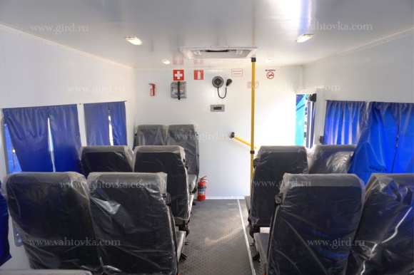 Вахтовый автобус на шасси Урал Next, 22 места
