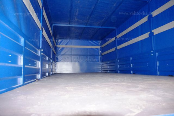 Бортовой автомобиль Урал Next с двухрядной кабиной, тентованный 6