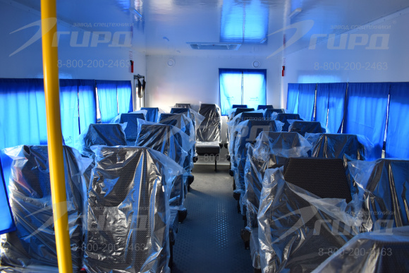 Вахтовый автобус (28 мест) на шасси КамАЗ 43228-1780-10 Конго