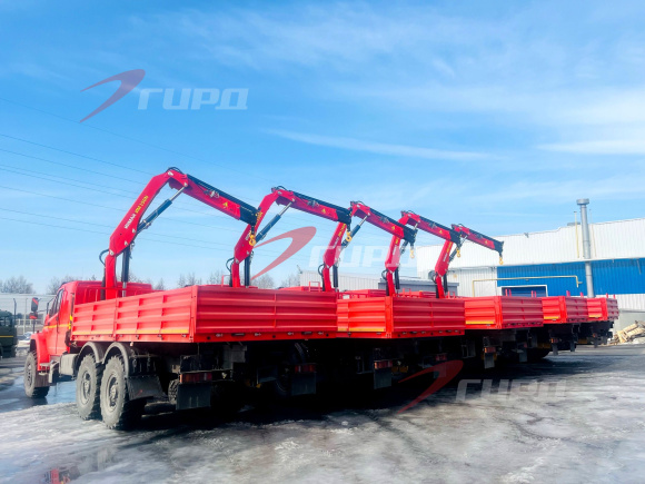 Бортовой Автомобиль на шасси УРАЛ НЕКСТ 4320-6952-72Е5Г38 с КМУ ИМ 150 N  6