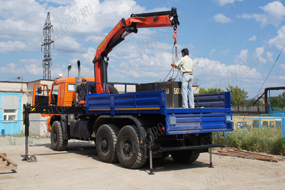 Камаз 65224 с КМУ Palfinger 30002-K 5