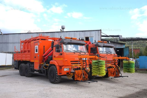 Ремонтно-коммунальный комплекс на шасси КамАЗ с КМУ РК 7.001 Ремонтно-коммунальный комплекс на шасси КамАЗ с КМУ РК 7.001