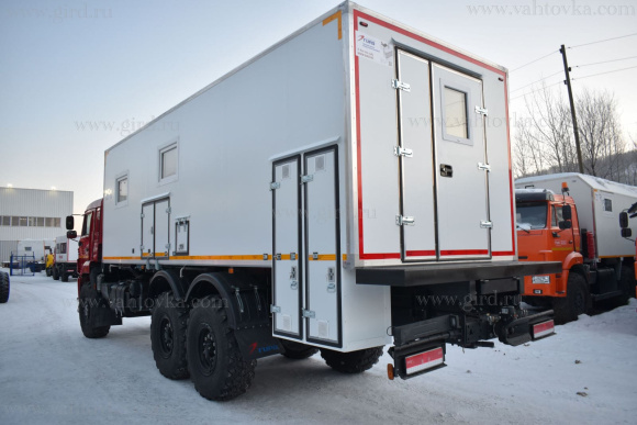 ПАРМ на шасси Камаз 43118 с пассажирским отсеком 4