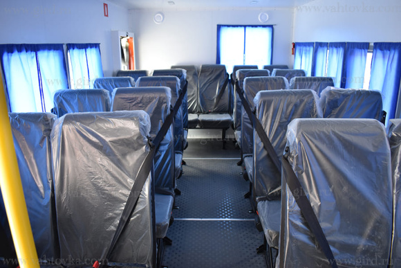 Вахтовый автобус специальный КамАЗ 43502, 22 места 7