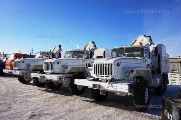 МТП Урал 4320 с КМУ РК 13.501 3