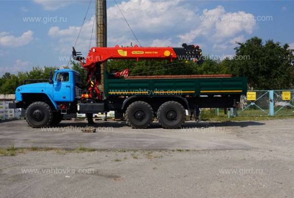 Урал 4320-1912-60М с КМУ ИТ-180 2