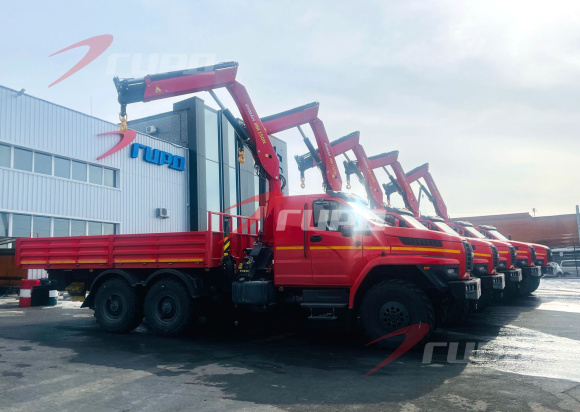 Бортовой Автомобиль на шасси УРАЛ НЕКСТ 4320-6952-72Е5Г38 с КМУ ИМ 150 N  7