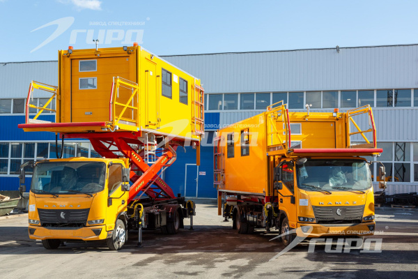 Амбулифт на шасси КАМАЗ-КОМПАС 9 3