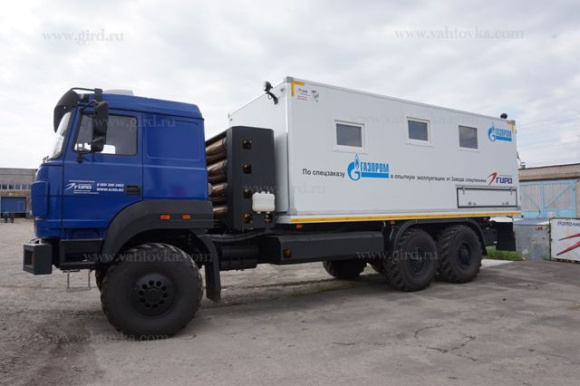 Лаборатория исследования скважин ЛИС на шасси Урал 4320 (метан) 2