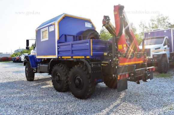 ГПА Урал 4320 с КМУ PK 6500A 2