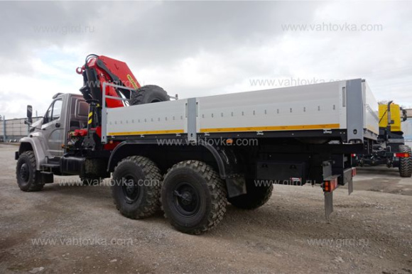 Бортовой автомобиль Урал Next с КМУ ИМ-440 4