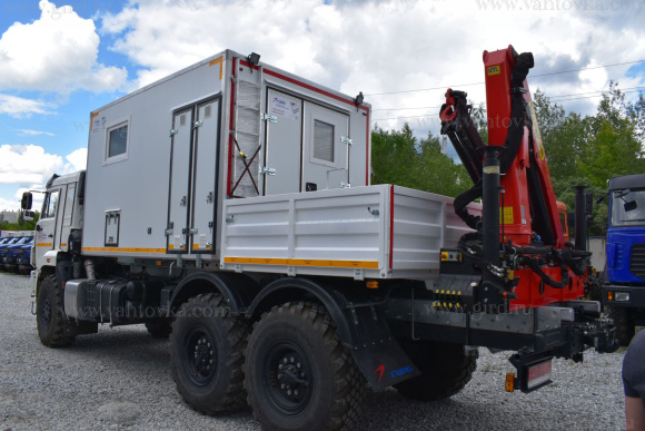 ПАРМ Камаз 43118 с КМУ Palfinger РК8500 4