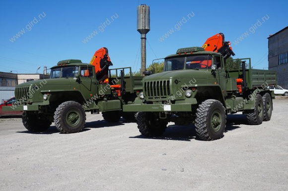Урал 432007 с КМУ РК 15500А 2