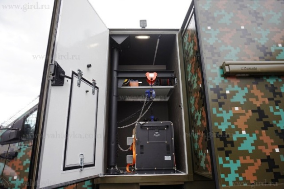 Штабная машина переменного объема на шасси Урал Next