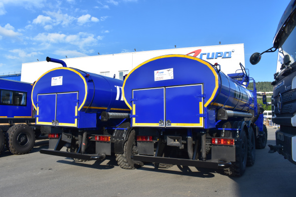 АЦВ-10 на шасси УРАЛ 4320 2