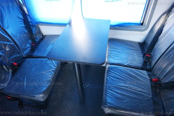 Вахтовый автобус КамАЗ 43118, 18 мест, багажный отсек 8
