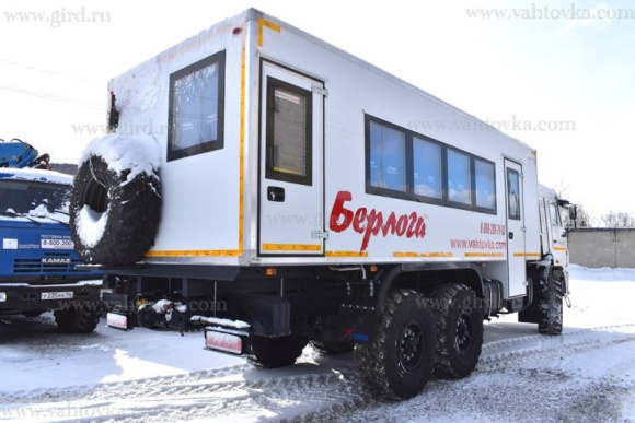 Вахтовый автобус КамАЗ 43118, 30 мест 4